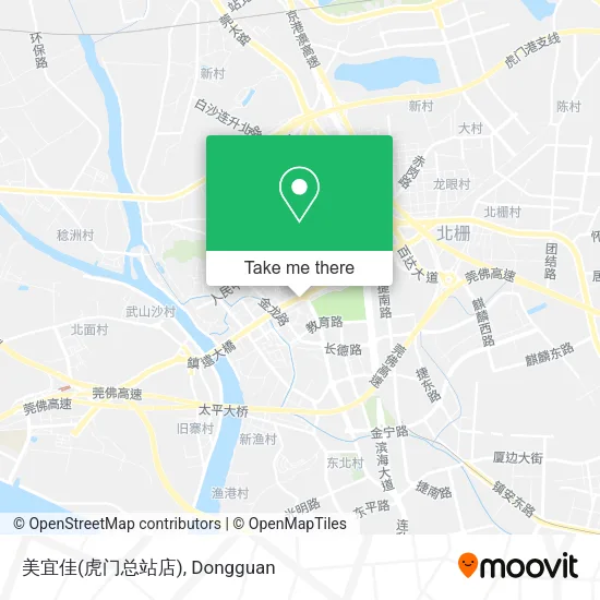 美宜佳(虎门总站店) map