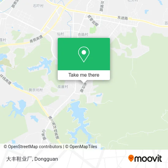 大丰鞋业厂 map
