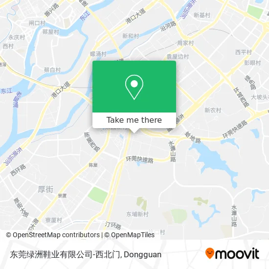 东莞绿洲鞋业有限公司-西北门 map