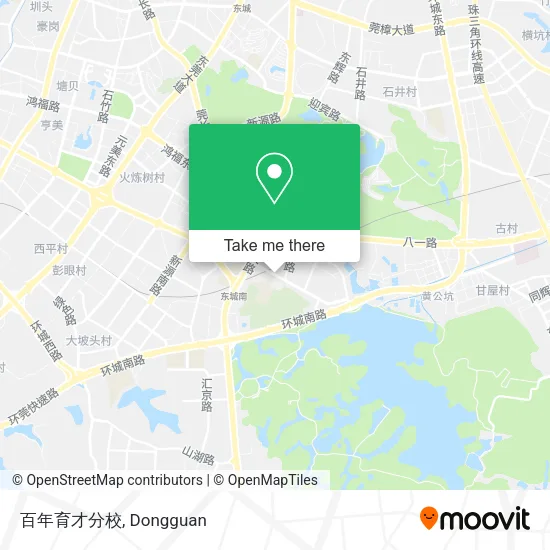 百年育才分校 map