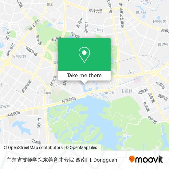 广东省技师学院东莞育才分院-西南门 map