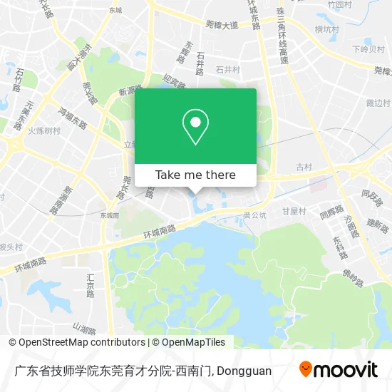 广东省技师学院东莞育才分院-西南门 map