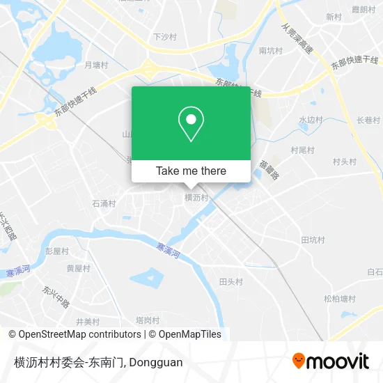 横沥村村委会-东南门 map