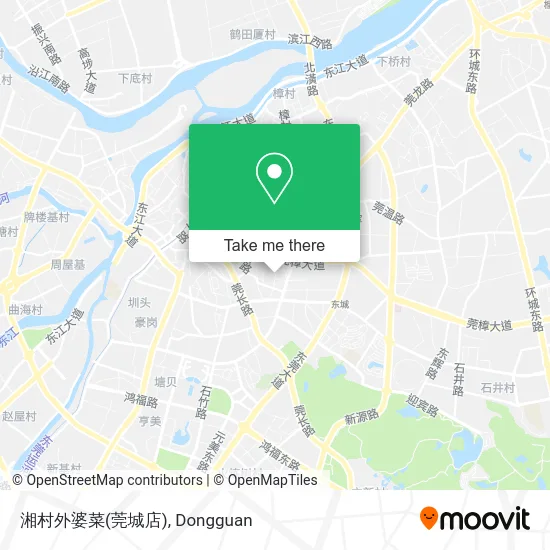 湘村外婆菜(莞城店) map