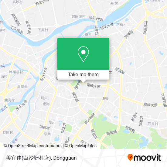 美宜佳(白沙塘村店) map