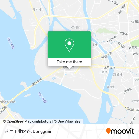 南面工业区路 map