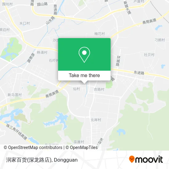 润家百货(深龙路店) map