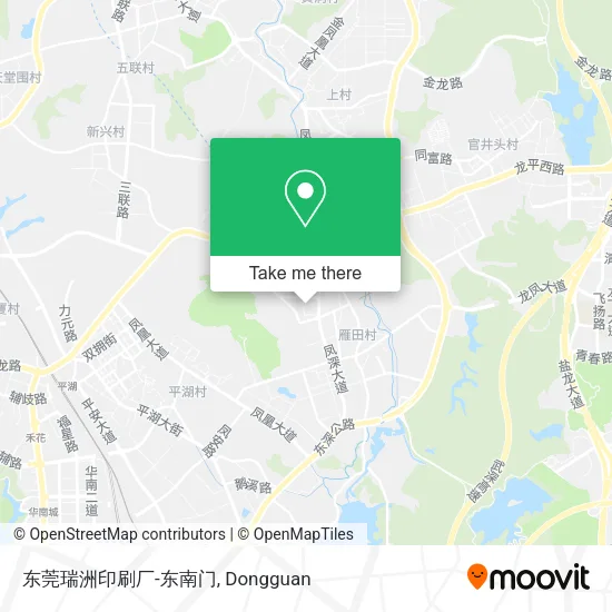 东莞瑞洲印刷厂-东南门 map