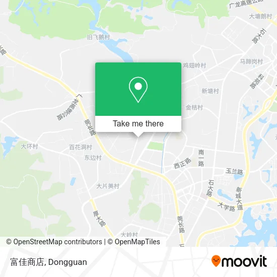 富佳商店 map
