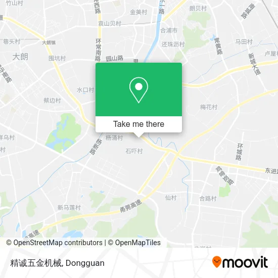 精诚五金机械 map