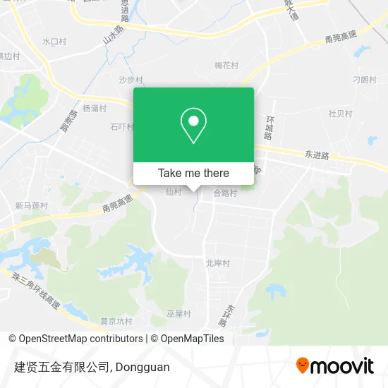 建贤五金有限公司 map