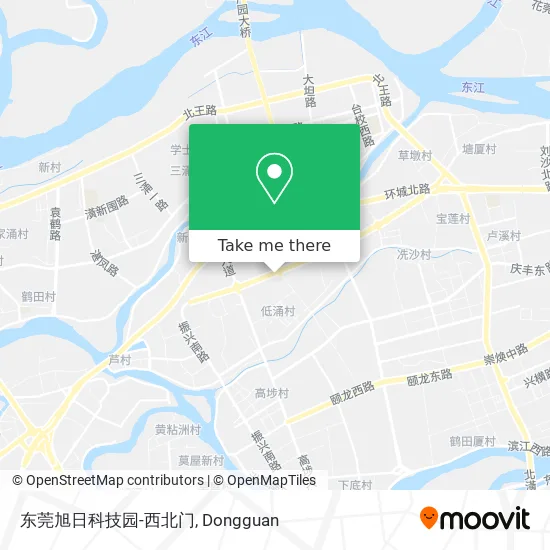东莞旭日科技园-西北门 map