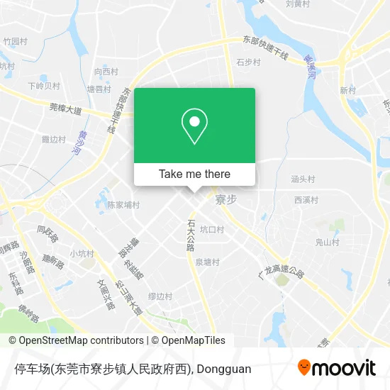 停车场(东莞市寮步镇人民政府西) map