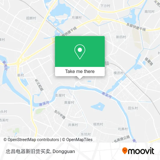 忠昌电器新旧货买卖 map