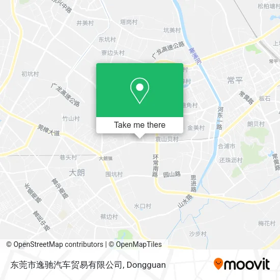 东莞市逸驰汽车贸易有限公司 map