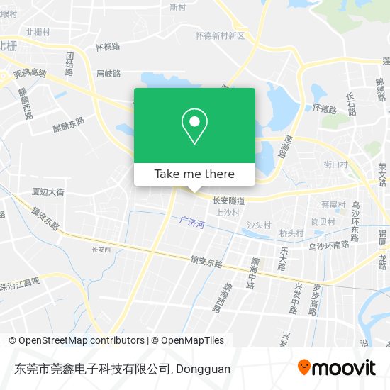 东莞市莞鑫电子科技有限公司 map