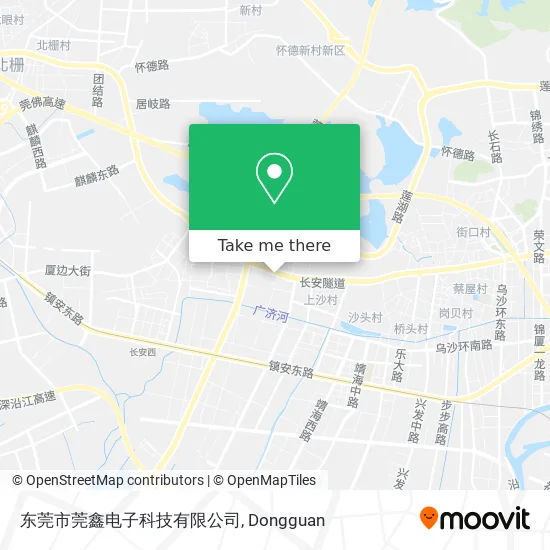 东莞市莞鑫电子科技有限公司 map