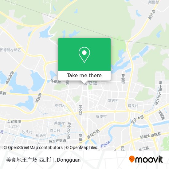 美食地王广场-西北门 map
