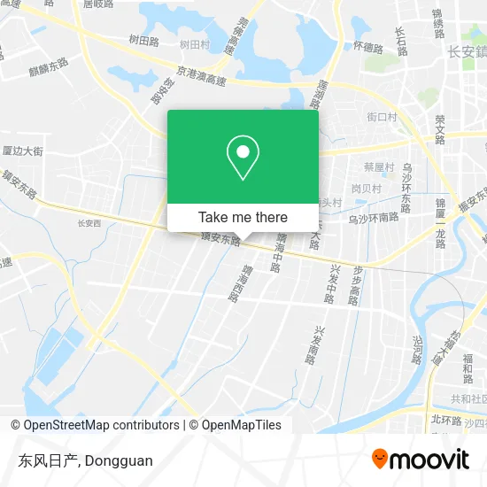 东风日产 map