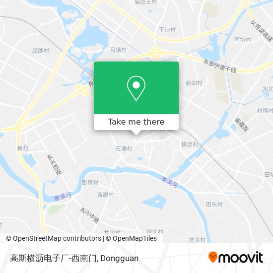 高斯横沥电子厂-西南门 map