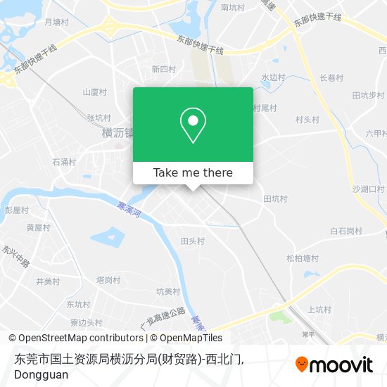 东莞市国土资源局横沥分局(财贸路)-西北门 map
