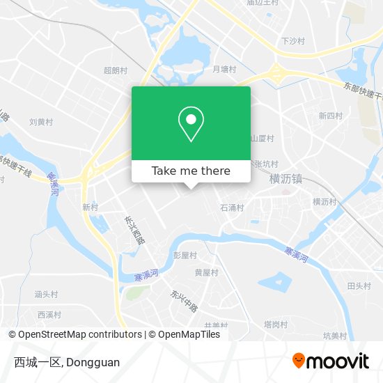 西城一区 map