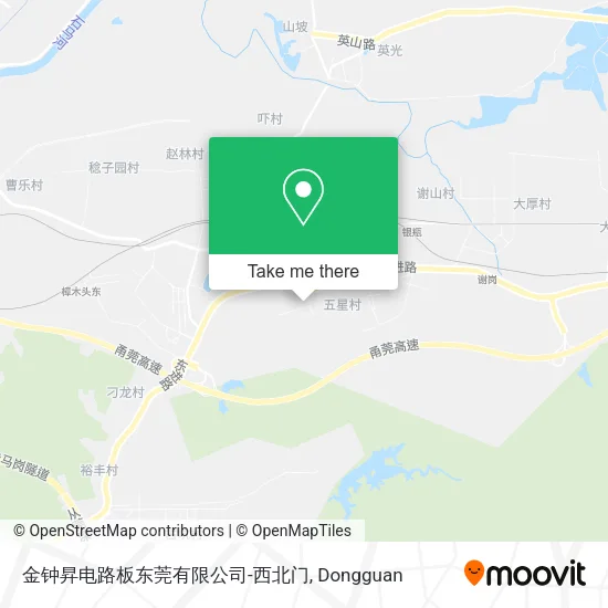 金钟昇电路板东莞有限公司-西北门 map