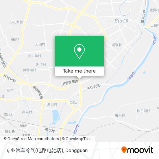 专业汽车冷气(电路电池店) map