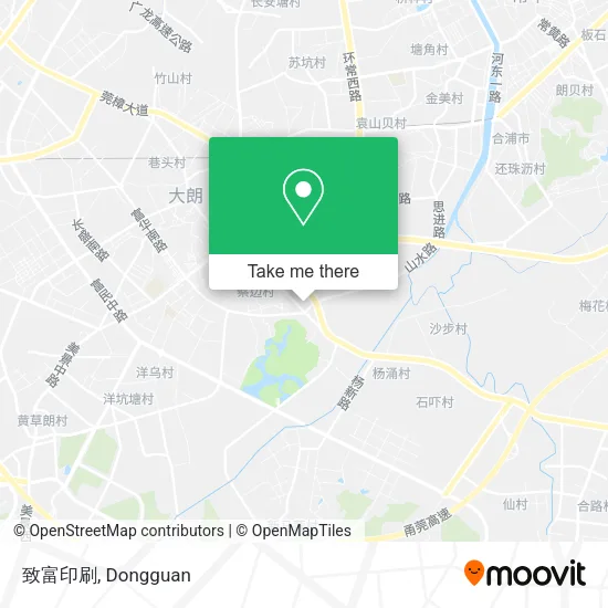 致富印刷 map