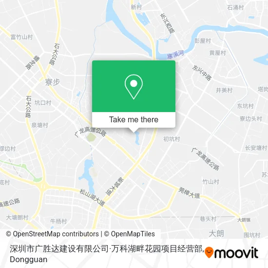 深圳市广胜达建设有限公司·万科湖畔花园项目经营部 map