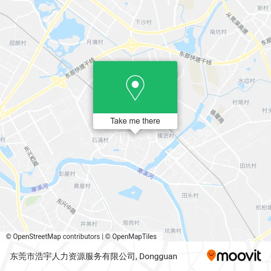 东莞市浩宇人力资源服务有限公司 map