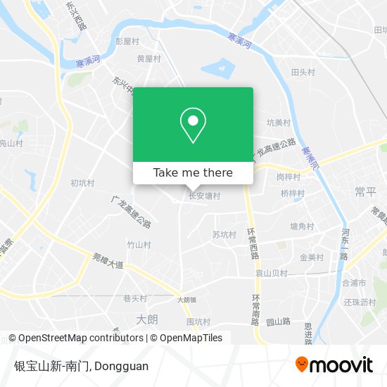 银宝山新-南门 map