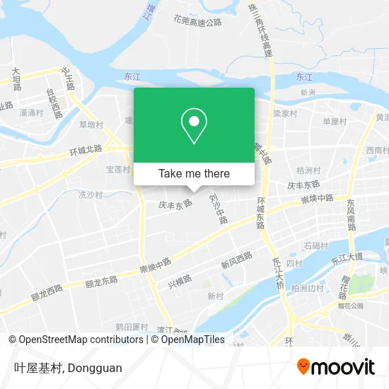 叶屋基村 map