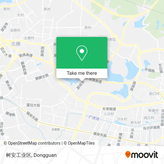 树安工业区 map