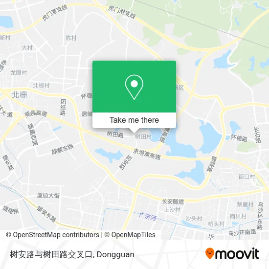 树安路与树田路交叉口 map