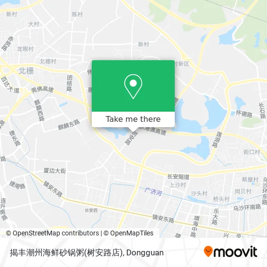 揭丰潮州海鲜砂锅粥(树安路店) map