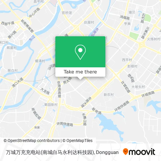 万城万充充电站(南城白马永利达科技园) map