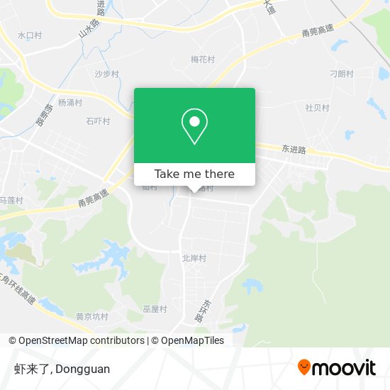 虾来了 map