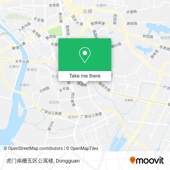 虎门南栅五区公寓楼 map