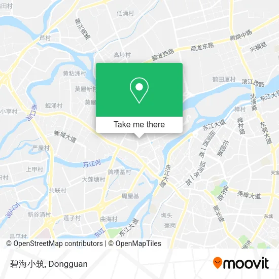 碧海小筑 map