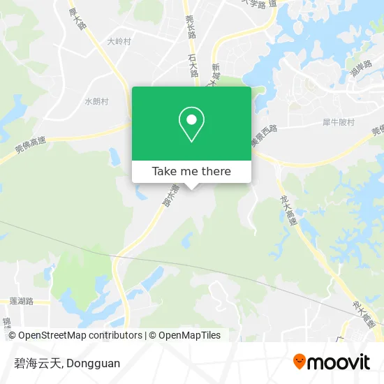 碧海云天 map