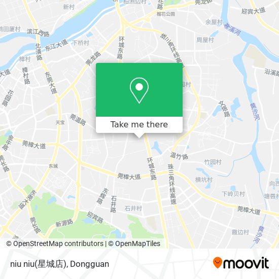 niu niu(星城店) map