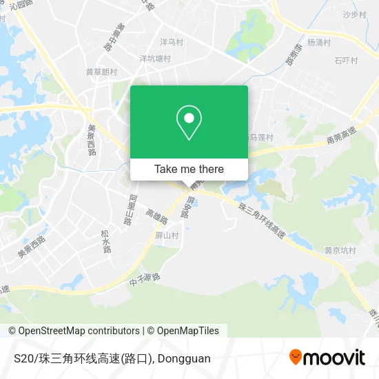 S20/珠三角环线高速(路口) map