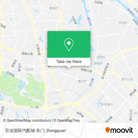 百业国际汽配城-东门 map