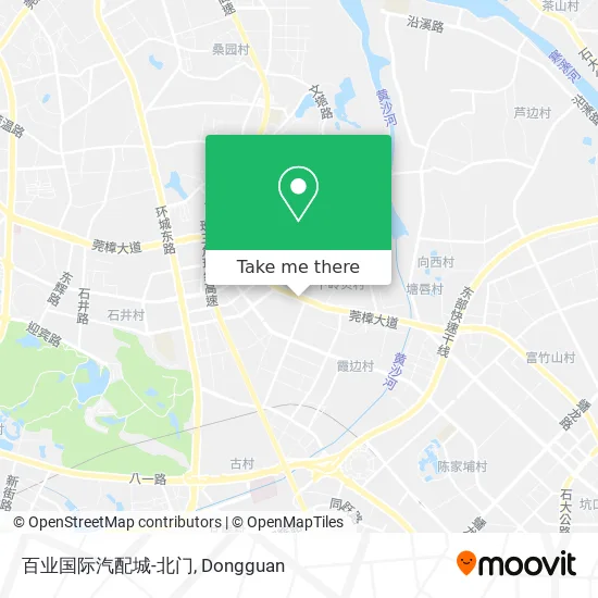 百业国际汽配城-北门 map