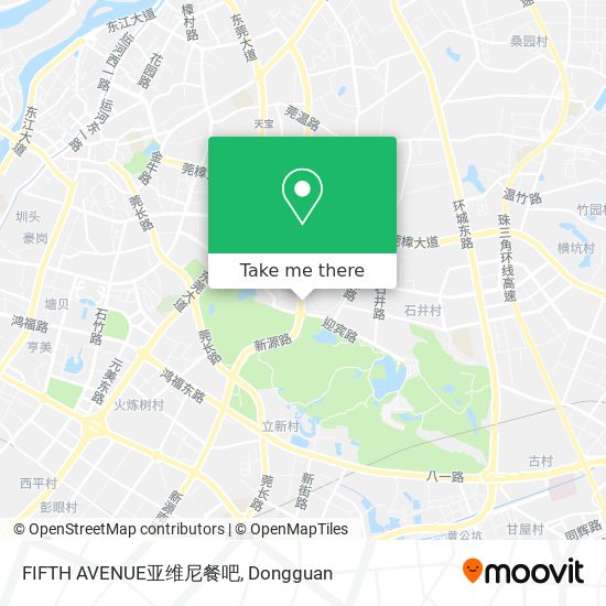 FIFTH AVENUE亚维尼餐吧 map