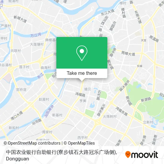 中国农业银行自助银行(寮步镇石大路冠乐广场侧) map