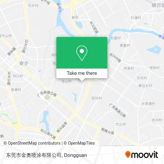东莞市金奥喷涂有限公司 map