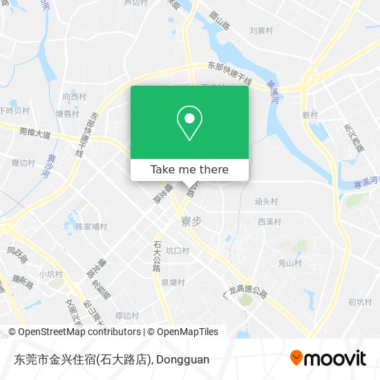 东莞市金兴住宿(石大路店) map