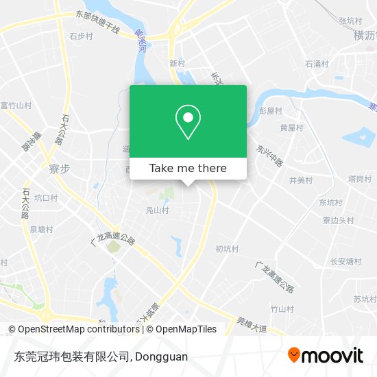 东莞冠玮包装有限公司 map